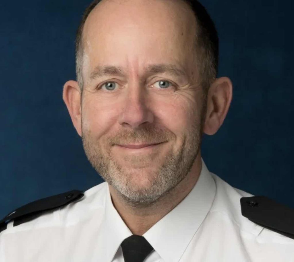 Sussex Police Superintendent Simon Nelson Has Been Awarded The Queen's Police Medal As Part Of The Queen's Platinum Birthday Honours List