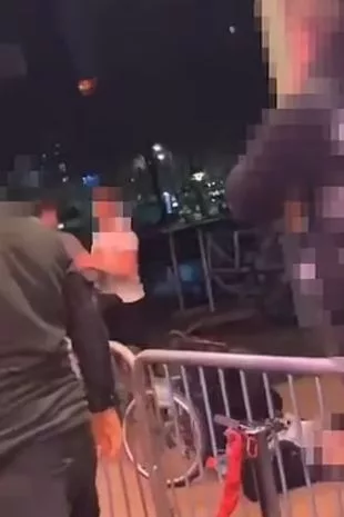 At A Bristol Nightclub, A Thug Punches A Man Out Of His Wheelchair For 'running Over His Foot.'