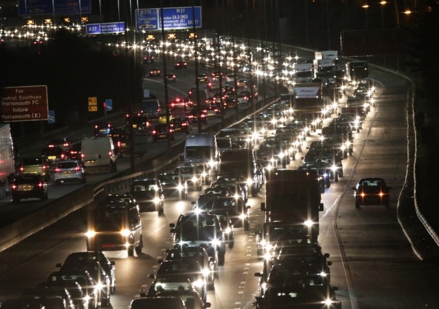 Outside Lane Closed On Westbound  M27  Junction 10 Following  Road Traffic Collision