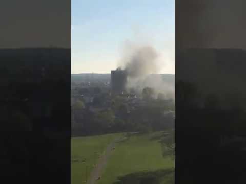 Breaking: Fire Breaks Out In Southampton Tower Block  On The  12th Floor