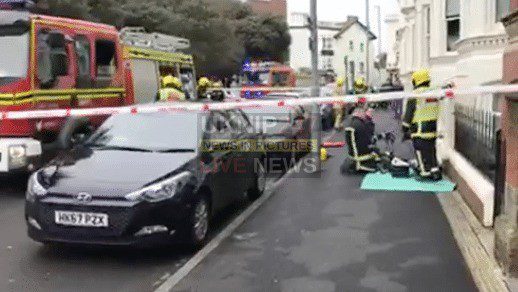 Breaking Fire Crews Called To  Major Gas Leak In Southsea