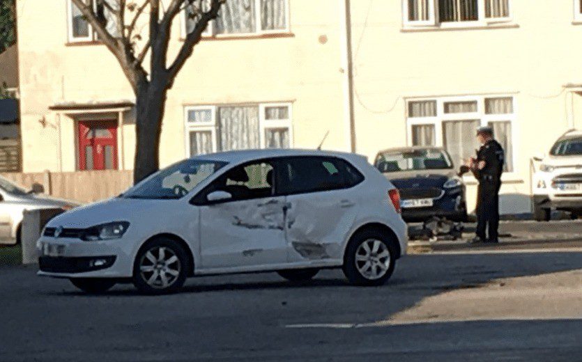 Breaking: Serious Collision Closes Road On Gosport Housing  Estate