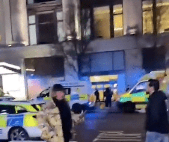 Police Are Appealing For Information And Witnesses Following A Stabbing Incident In The Selfridges Store In Oxford Street, W1