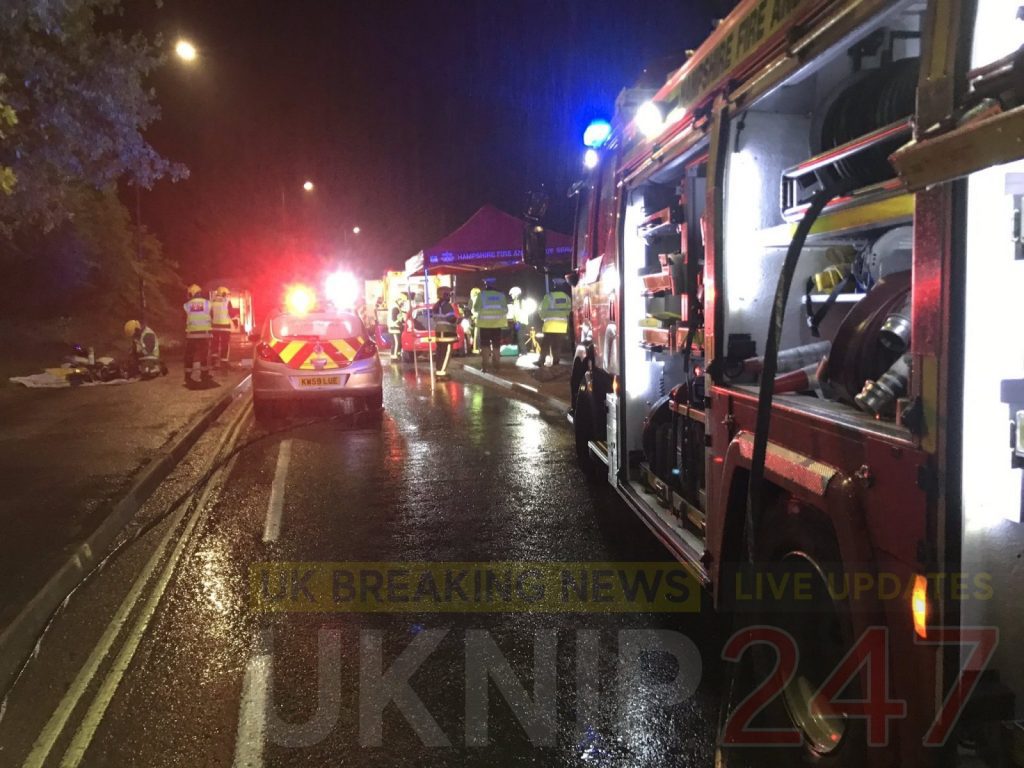 Early Morning Collision Sees Driver Cut Free In Widley