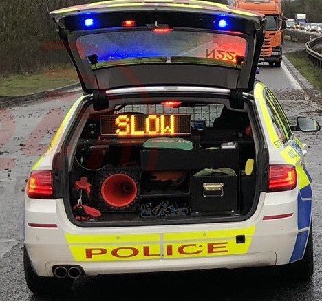 M25 Traffic Delays Due to Reported Collision