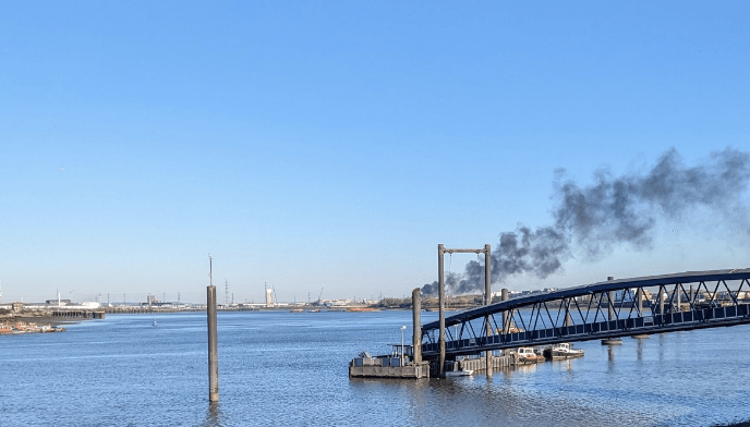 Firefighters Tackle Blaze at Barking Vehicle Repair Centre