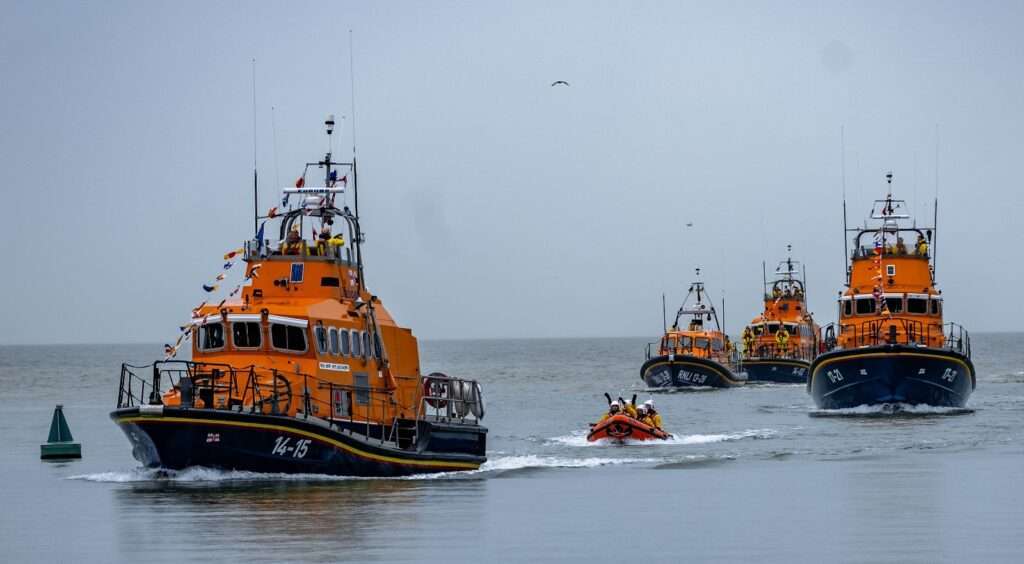 Rain Doesn’t Dampen Spirits at Arrival of Eastbourne’s New Lifeboat