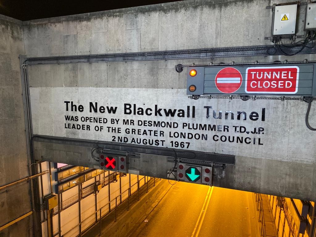 Weekend Closure of Blackwall Tunnel for Southbound Traffic