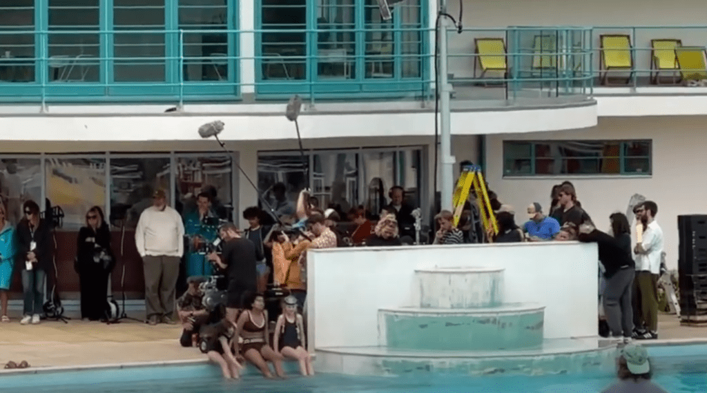 Saltdean Lido Closes for Major TV Production Shoot