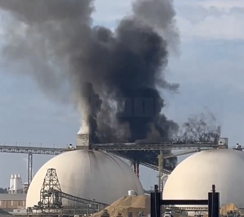 Tank Explosion at Woodchip Conveyor Facility Prompts Evacuations in Savannah, Georgia