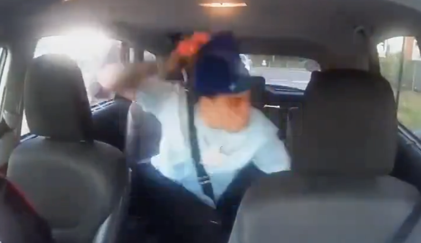 Gang Attack in East London Caught on Dashcam