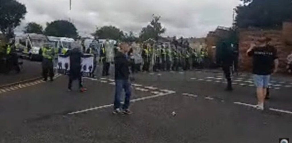 Sunderland Protest Erupts into Disorder