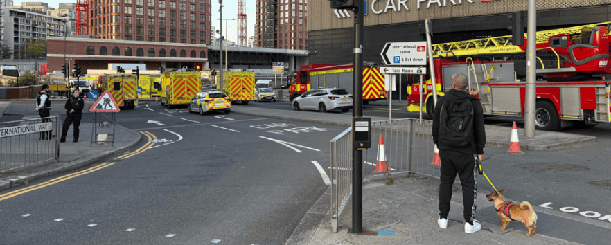 Emergency Services Respond to Mental Health Crisis at Westfield Stratford Car Park