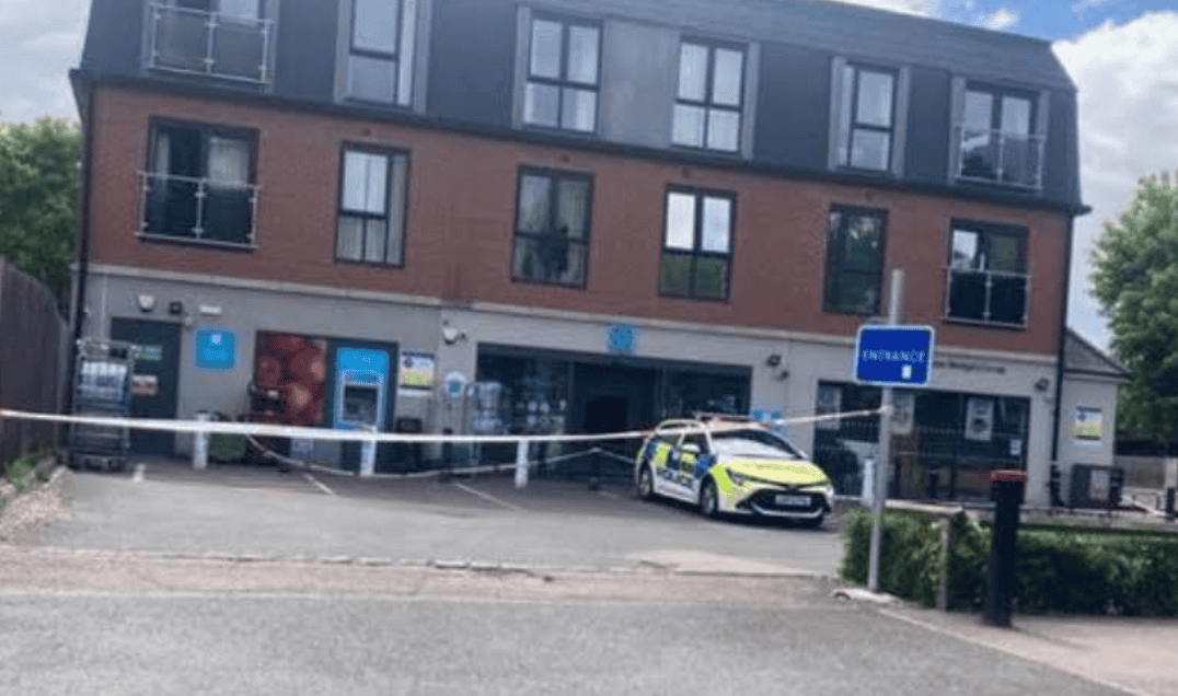 Police Seal Off Co-op in Upminster After Overnight Crime Spree