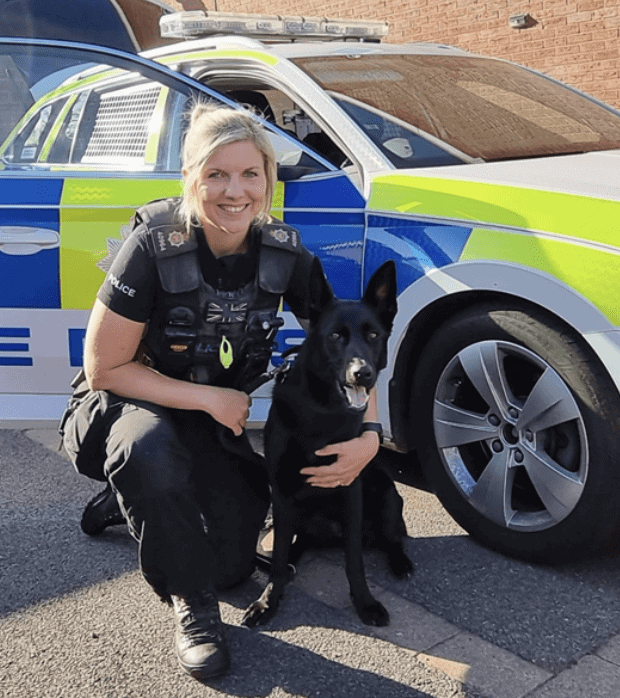 Surrey Police Officer and Dog Nominated for National Bravery Award After Confronting Armed Suspect