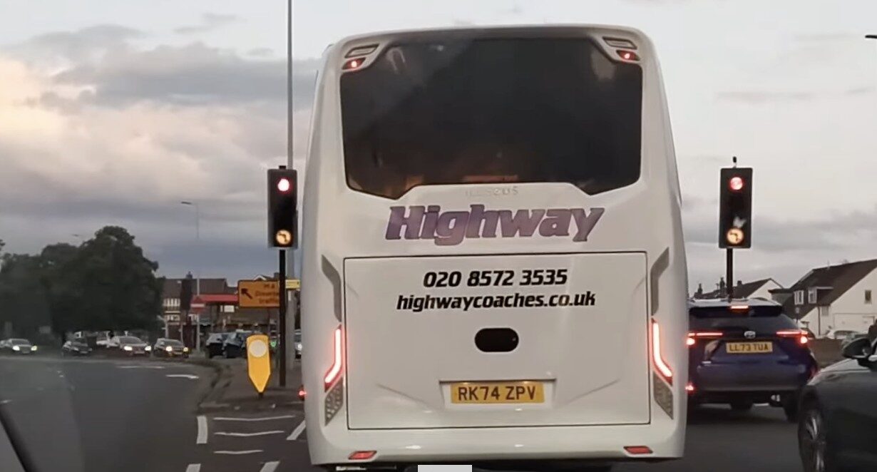 AJ Audits Left Red-Faced After Mistaking Work Coach for Migrant Bus in Bizarre M25 Blunder