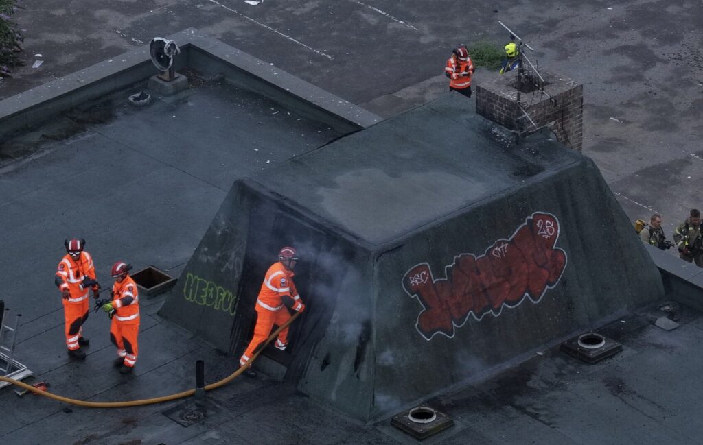 Residents Urged to Close Windows as Major Fire Breaks Out in Chatham