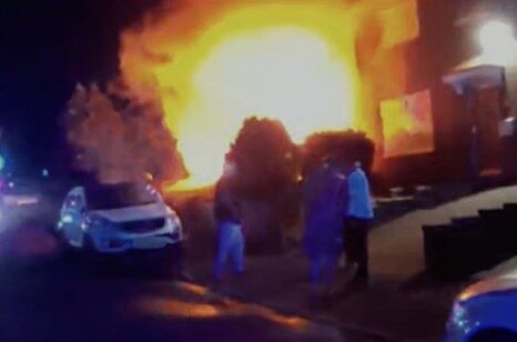 Mother and Child Escape Fiery Arson Attack in Littleborough