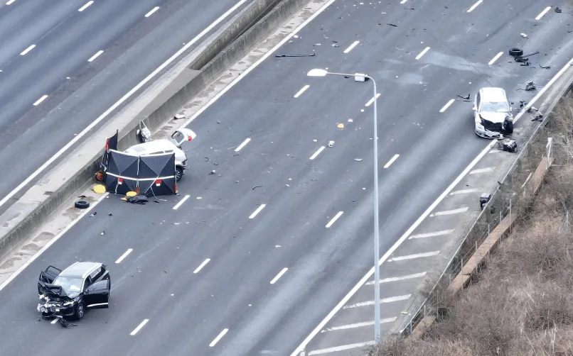 M25 in Hertfordshire Closed After Horrific  Crash at least one feared dead