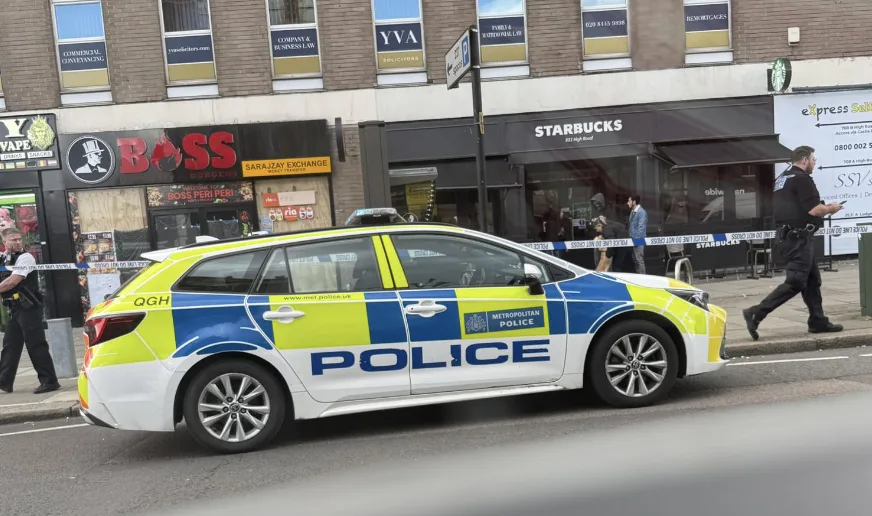 Knife Crime Chaos Rocks North Finchley