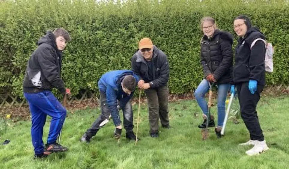 Maidstone Police Cadets Plant 100+ Trees to Boost Queenâ€™s Green Canopy Legacy