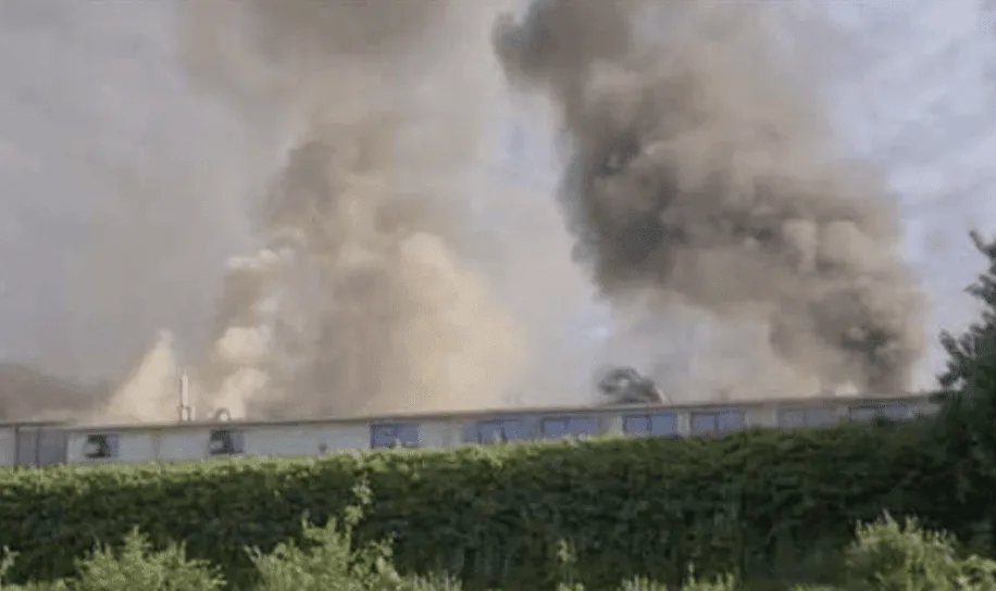 Faversham Blaze: 14-Hour Fire Destroys Commercial Building as 10 Engines Battle Flames