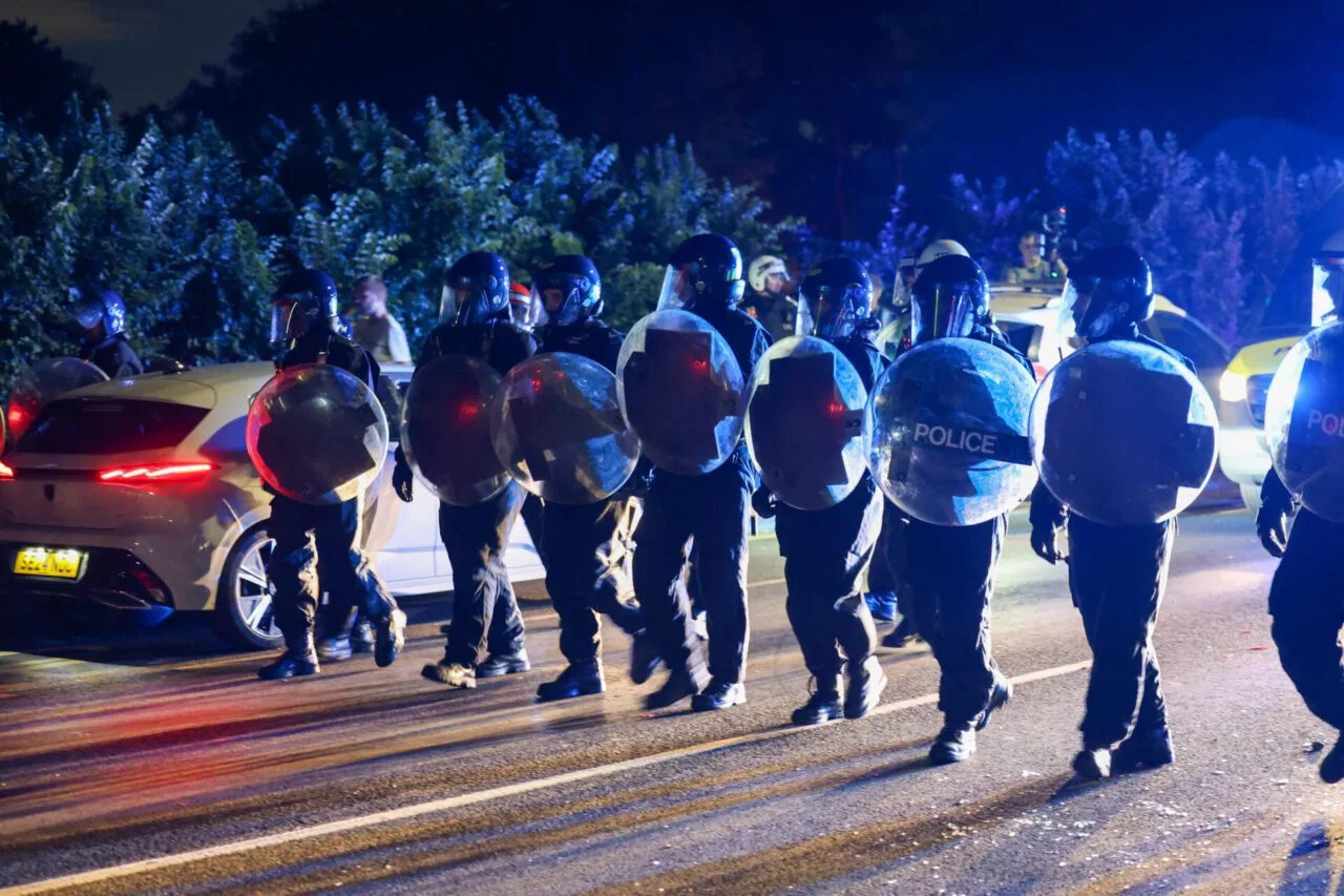 Man Charged with Violent Disorder After Clashes Outside Essex Migrant Hotel
