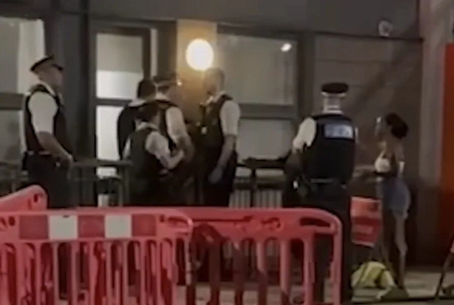 Woman Remanded After Meat Cleaver Incident Outside Migrant Hotel in Canary Wharf