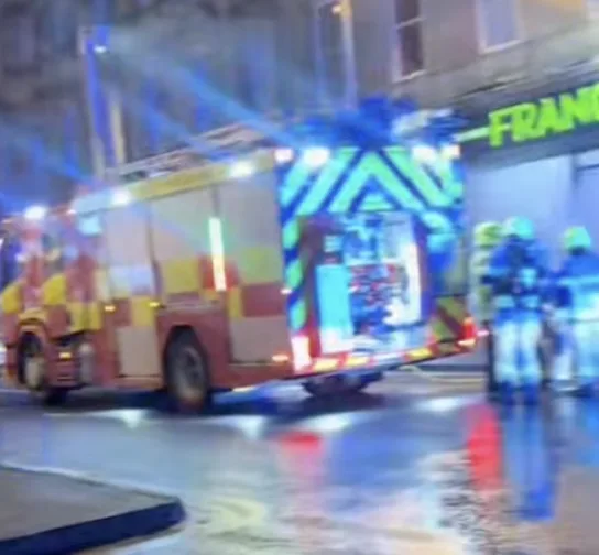 Eight Fire Engines Rush to Huddersfield Restaurant Blaze