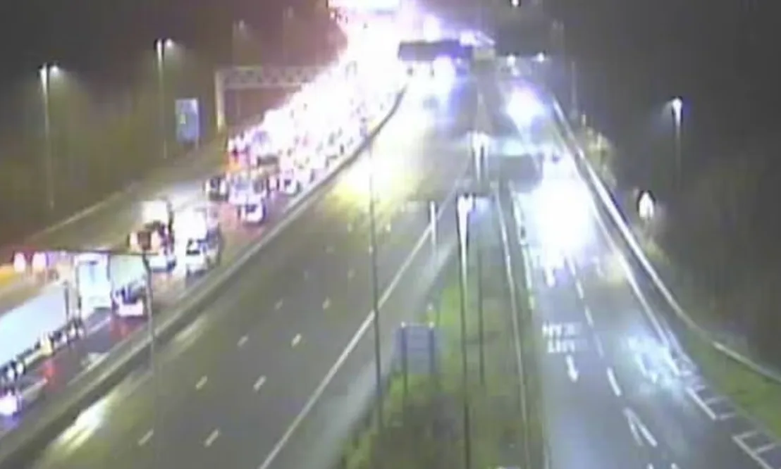 Traffic Nightmare on Kentâ€™s A2 as Lorry Fire Shuts Major Route