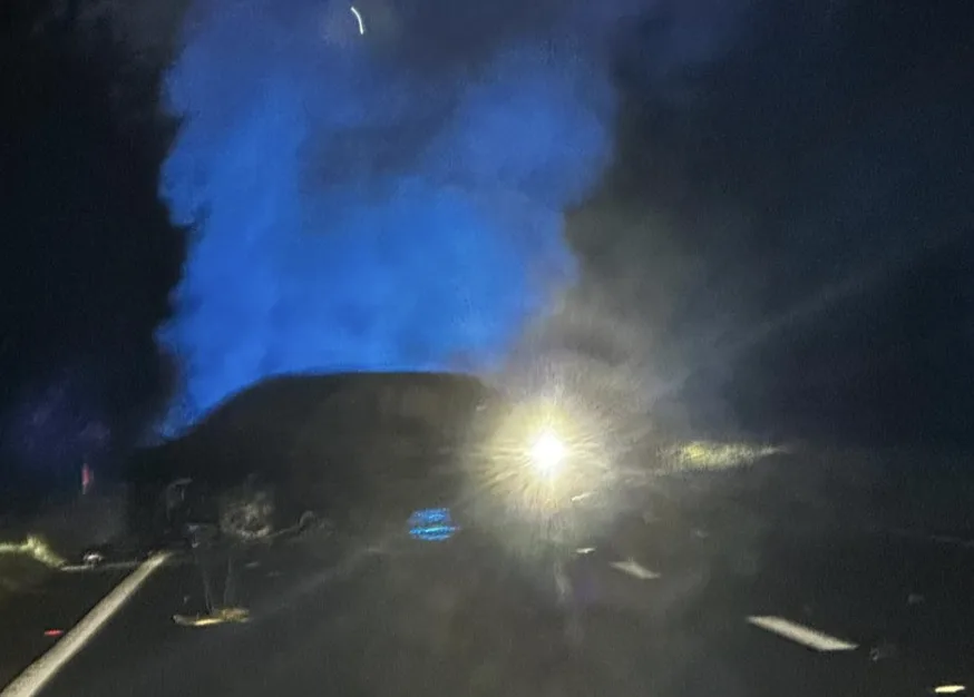 Police Chase ends in Chaos near Hamstreet near Ashford