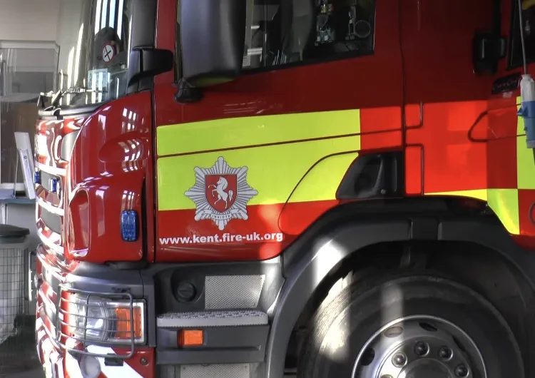 Inferno Strikes Canterbury Industrial Site: Firefighters Battle Major Blaze at Riverdale Road