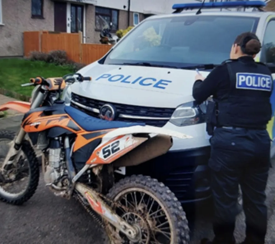 Swanley Police Seize Reckless Bike Following Antisocial Riding and Skatepark Vandalism