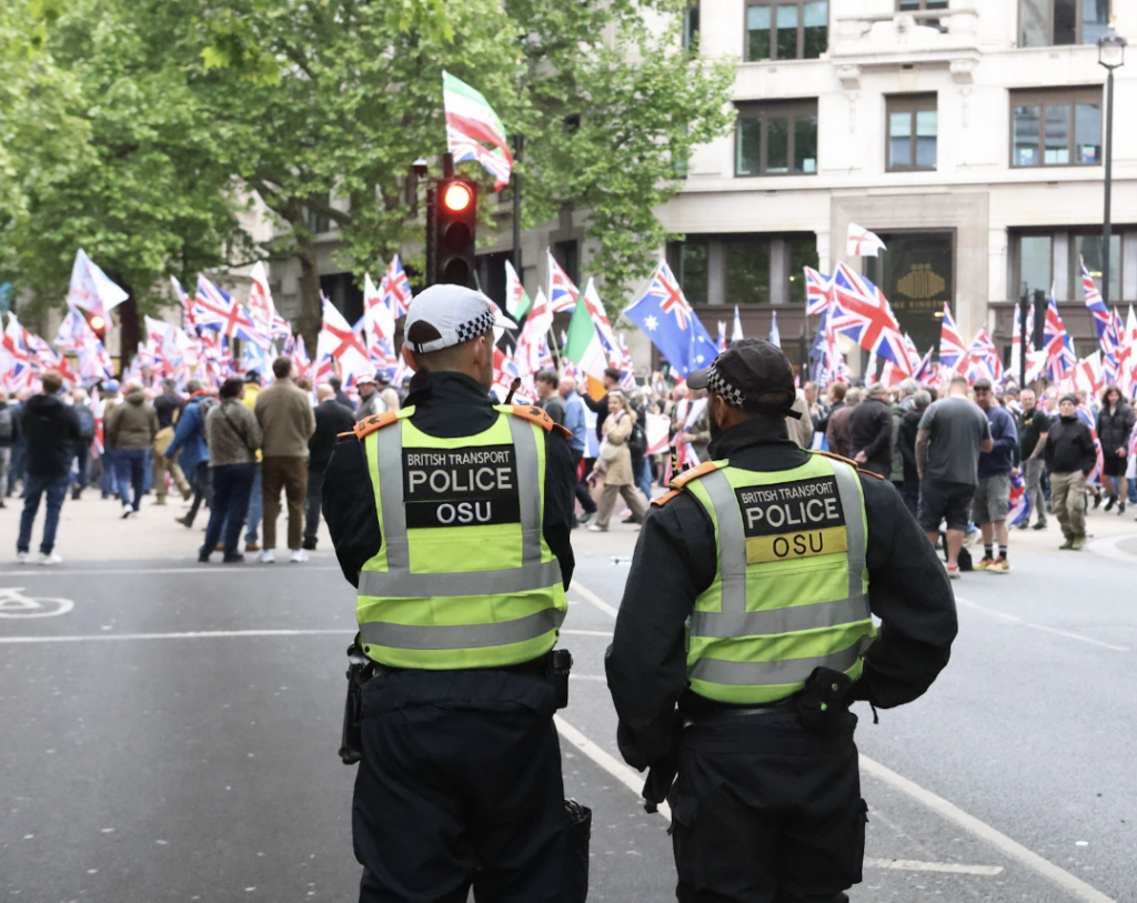 Eleven Held at Tommy Robinson Unite The Kingdom and Nakba Day Rallies