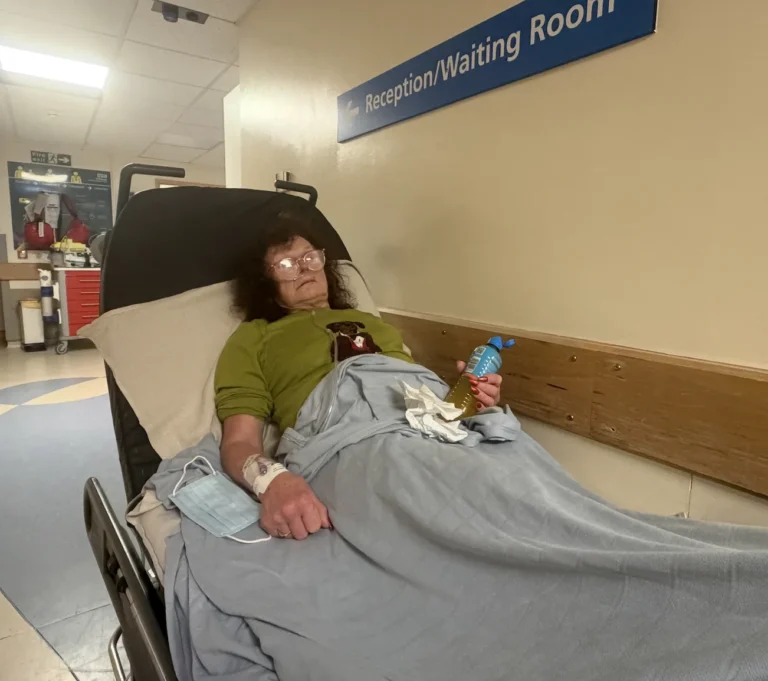Terminal cancer patient with suspected sepsis treated in corridor as Salisbury hospital faces severe pressure