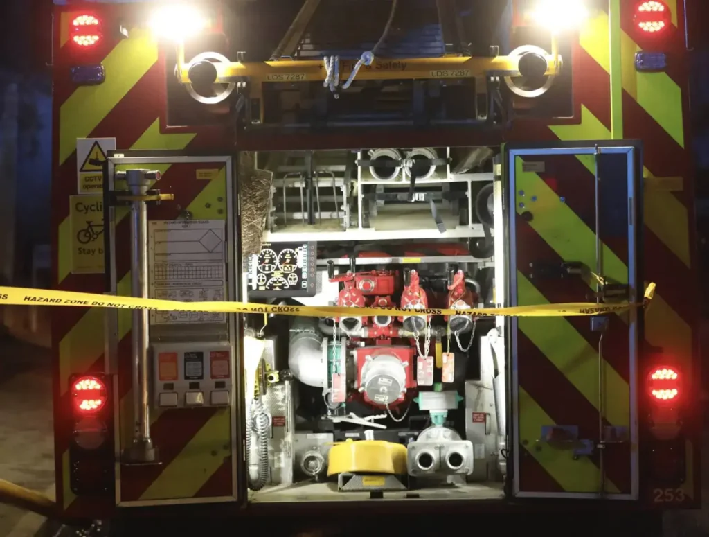 Man in his 80s dies after fire tears through Wood Green home