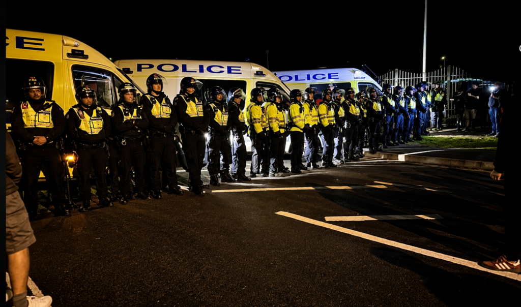 Man charged following Gosport protest as 11 others remain under investigation