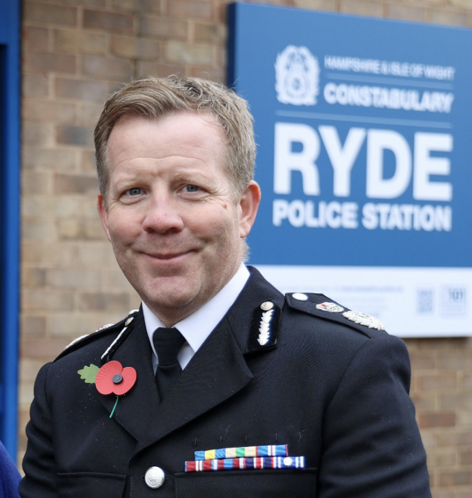 Former Hampshire police chief accused of sex while on duty as misconduct hearing begins