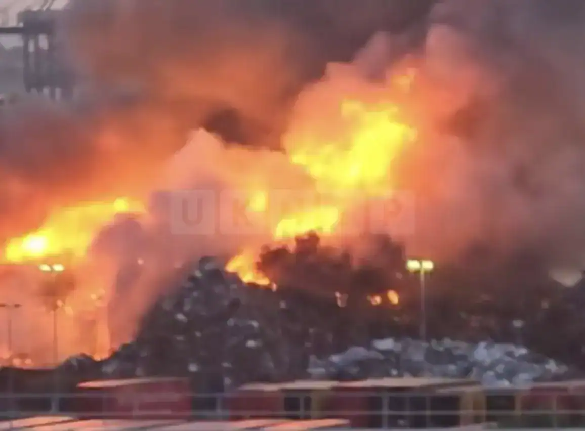 Residents Urged to Shut Windows as Massive Fire Sends Smoke Across Gravesend